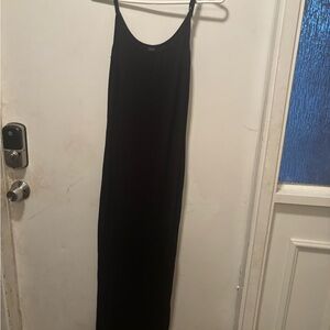 SHEIN Classic Black Maxi Dress